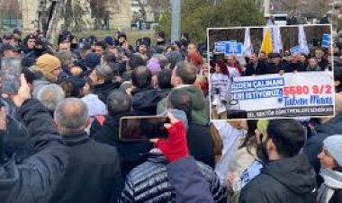 ÖĞRETMENLER MECLİSE YÜRÜDÜ