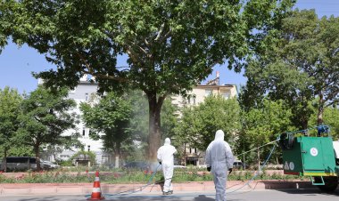 SELÇUKLU’DA HAŞERELERE KARŞI ETKİN MÜCADELE SÜRÜYOR