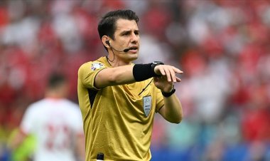 Halil Umut Meler, EURO 2024'te İngiltere-Slovakya maçını yönetecek