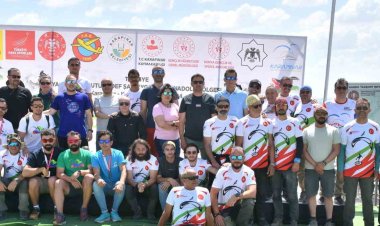 Konya’da İç Anadolu Bölgesi Türkiye Yamaç Paraşütü Hedef Şampiyonası yapıldı