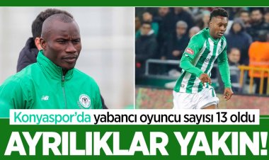 KONYASPOR'DA YABANCI OYNCU