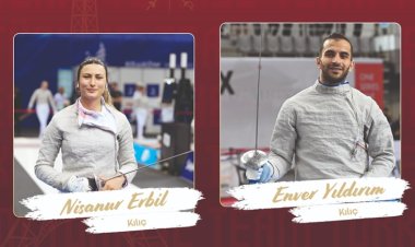 Enver Yıldırım ve Nisanur Erbil, Paris 2024'te