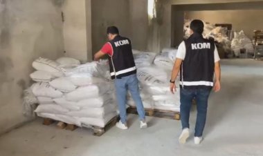 50 ton sahte deterjan ele geçirildi