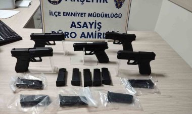 Konya’da 2 kişi silah kaçakçılığından tutuklandı