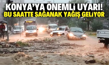 Yağmur geliyor...