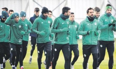Konyaspor’da hazırlıklar moralsiz