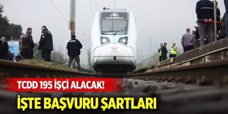 tcdd ye personel alınacak