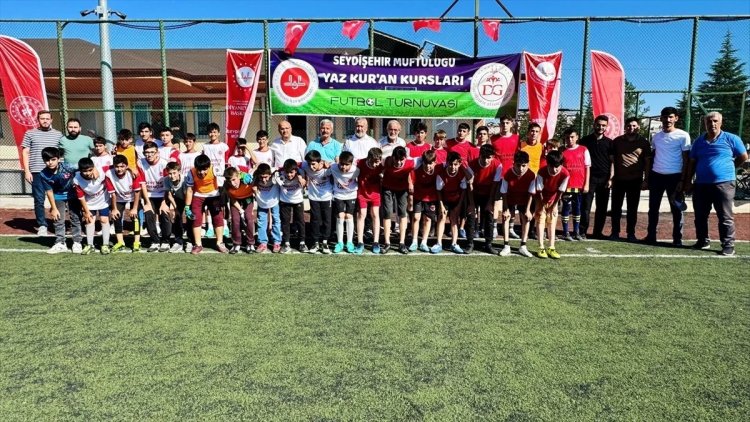 Seydişehir'de Yaz Kur'an Kursları  Futbol Turnuvaları sona erdi