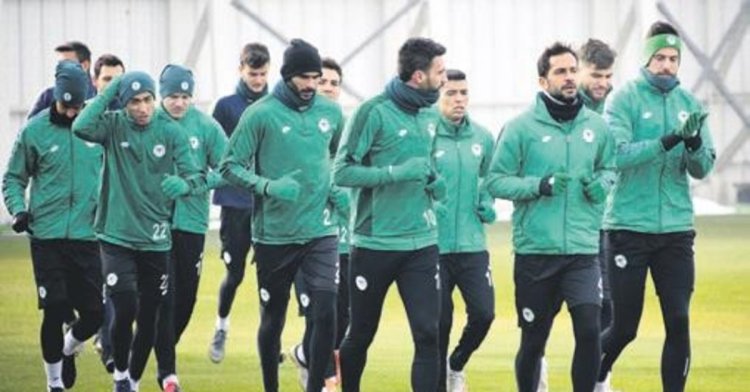 Konyaspor’da hazırlıklar moralsiz