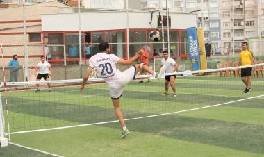 Büyükşehir, Türkiye Ayak Tenisi  Şampiyonası'na ev sahipliği yaptı