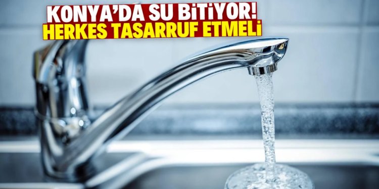 Büyükşehir'den su tasarrufu çağrısı