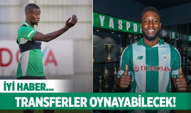 KONYASPOR’DA YENİ TRANSFERLER OYNAYABİLECEK