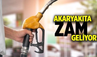 Akaryakıta yine zam geliyor!