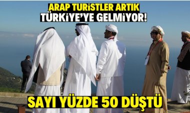 Arap turist gelmiyor