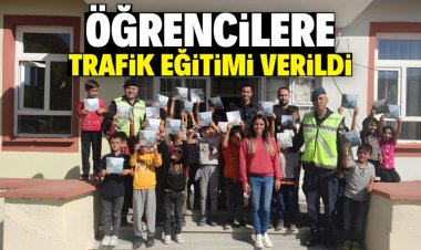 öğrencilere trafik eğiti