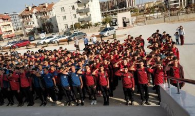 Konya'nın ilk ve tek spor ortaokulu öğrencileri dersbaşı yaptı