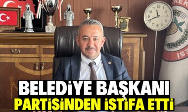 Konya’da belediye başkanı partisinden istifa etti