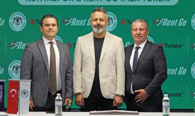 Konyaspor, Rent Go ile sponsorluk anlaşması imzaladı
