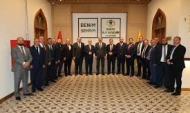 Bulgaristan Müslümanları Başmüftüsü  Başkan Altay’ı ziyaret etti