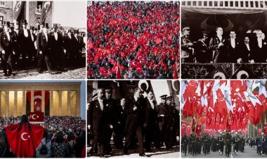 Mustafa Kemal Atatürk'ün "En büyük eserim" dediği  Türkiye Cumhuriyeti 101. yılını kutluyor