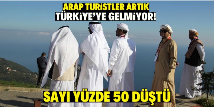 Arap turist gelmiyor