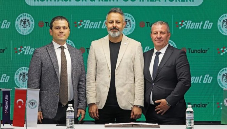 Konyaspor, Rent Go ile sponsorluk anlaşması imzaladı