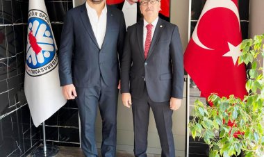 MİLLİ GÜREŞÇİ TAHA AKGÜL KONFEDERASYONUMUZU ZİYARET ETTİ