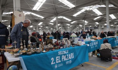 Selçuklu 2. El Pazarı, ilgi görmeye devam ediyor