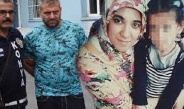 Konya'da karısını bıçakla öldüren sanığın  24 yıla kadar hapisle cezalandırılması istendi