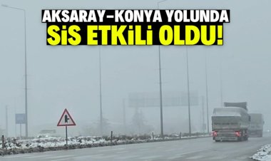 SİS ETKİLİ OLDU