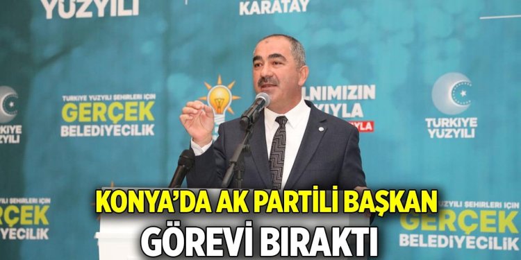 AK PARTİDE AYRILIK