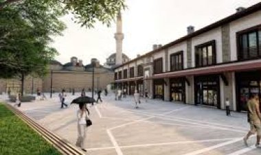 Ilgın Osmanlı Kent Meydanı Dönüşüm  Projesi'nde çalışmalar sürüyor