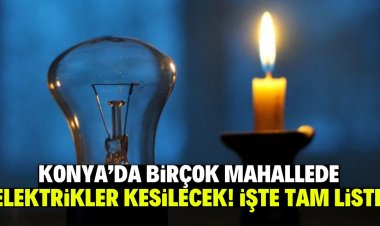 ELEKTRİK KESİNTİSİ