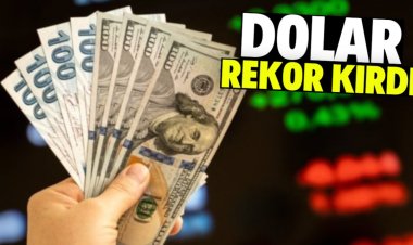 Dolar rekor kırdı