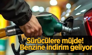 Benzine indirim geliyor
