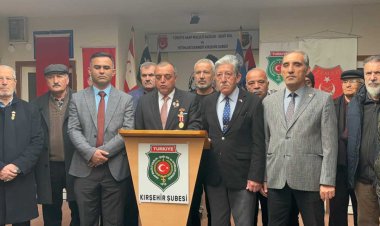 İç Anadolu Şehit Aileleri ve Gaziler Dernekleri olarak 	          “ Öfke ve rahatsızlıklar içerisindeyiz”