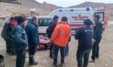 Baraj tünelinde vagon altında kalan işçi hayatını kaybetti