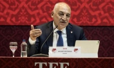 TFF'den Mehmet Büyükekşi için suç duyurusu!