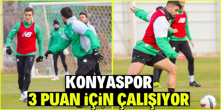 KONYASPOR ALANYAYA HAZIRLANIYOR