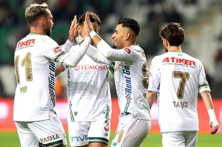 KONYASPOR ÇORUM’MU 1-0	YENDİ