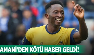 Amani'den Konyaspor'a kötü haber!