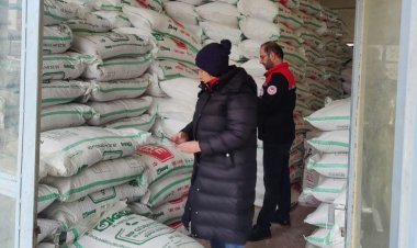 Bozkır’da gübre bayileri denetlendi