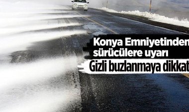 Gizli buzlanmaya dikkat !