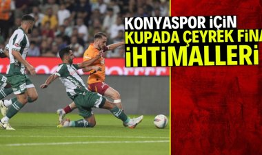 Konyaspor için kupada çeyrek final ihtimalleri