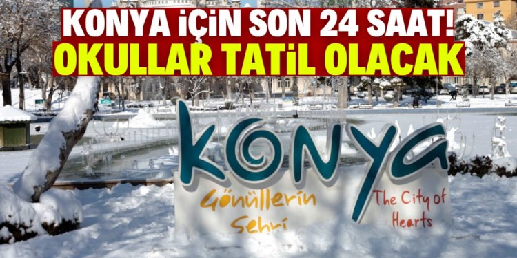 OKULLAR TATİL Mİ OLACAK ?