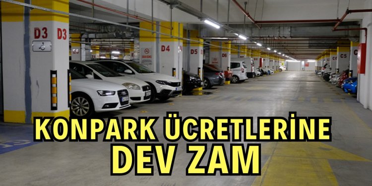 Büyükşehir'den otopark ücretlerine dev zam !