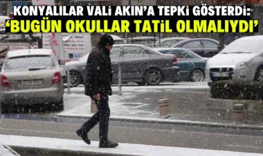 OKULLAR TATİL OLMALIYDI