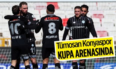 KONYASPOR’UN KUPA MAÇI