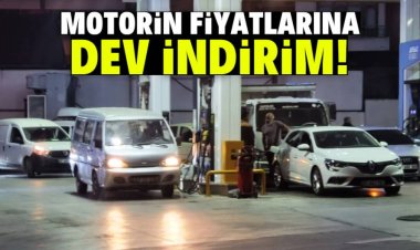 MOTORİNE İNDİRİM