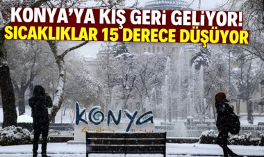 Sıcaklıklar 15 derece birden düşecek !
